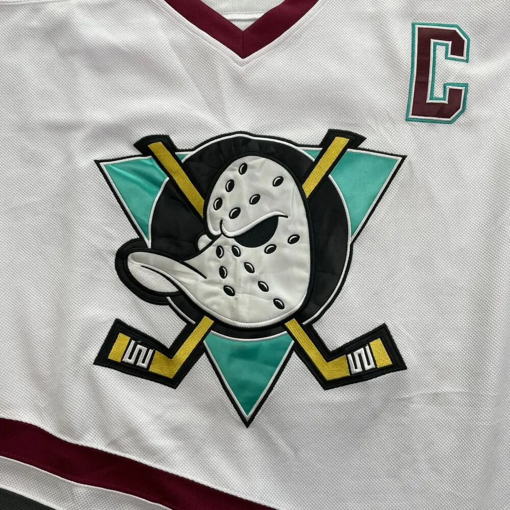 Vintage Mighty Ducks of Anaheim Charlie Conway #96 NHL Ice Hockey Jersey Sz XL - Picture 2 of 10